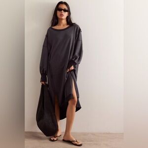 NWT Free People Camden Maxi sweatshirt